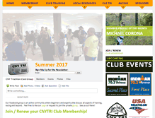 Tablet Screenshot of cnytriathlon.org